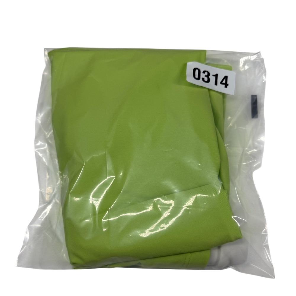 Sigrid Olsen Golf Tennis Sleeveless Polo Top NWT UPF 50 Lime Green Athletic Med - Picture 12 of 12